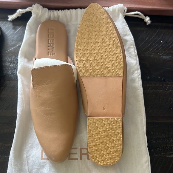 Liberte The Modern Leather Mule Cream - Picture 4 of 8